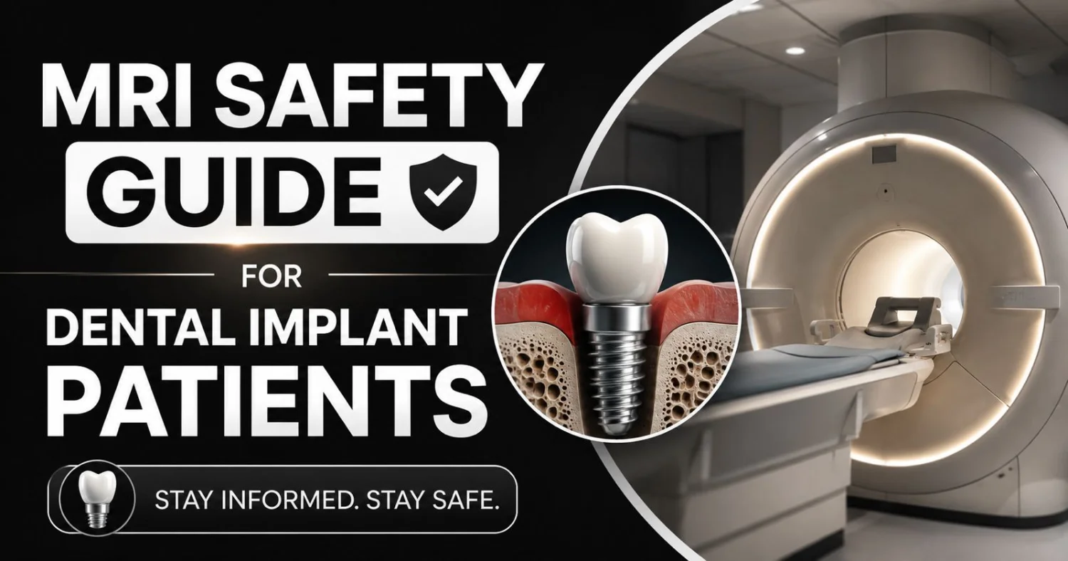 Are Dental Implants and Metal-Ceramic Crowns Safe During an MRI? -  Dentally