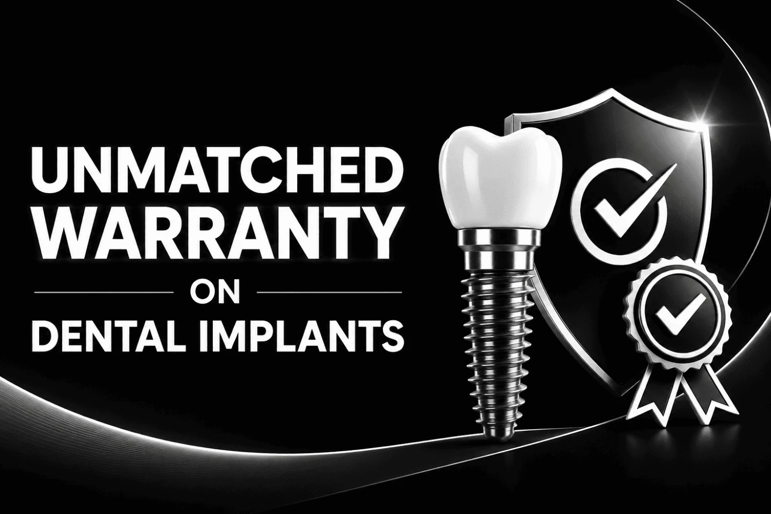 Unmatched Warranty on Dental Implants