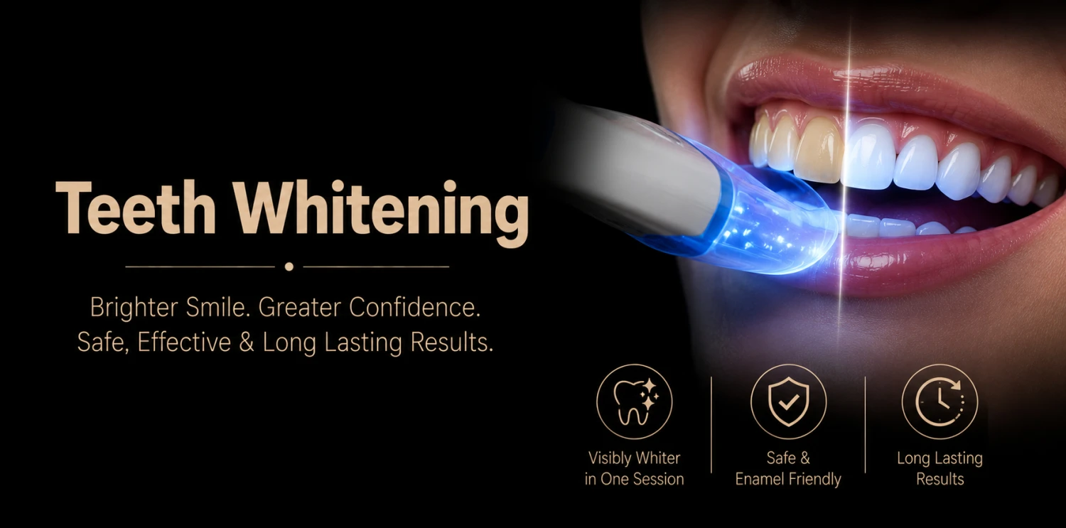Teeth Whitening Cost in Gurgaon