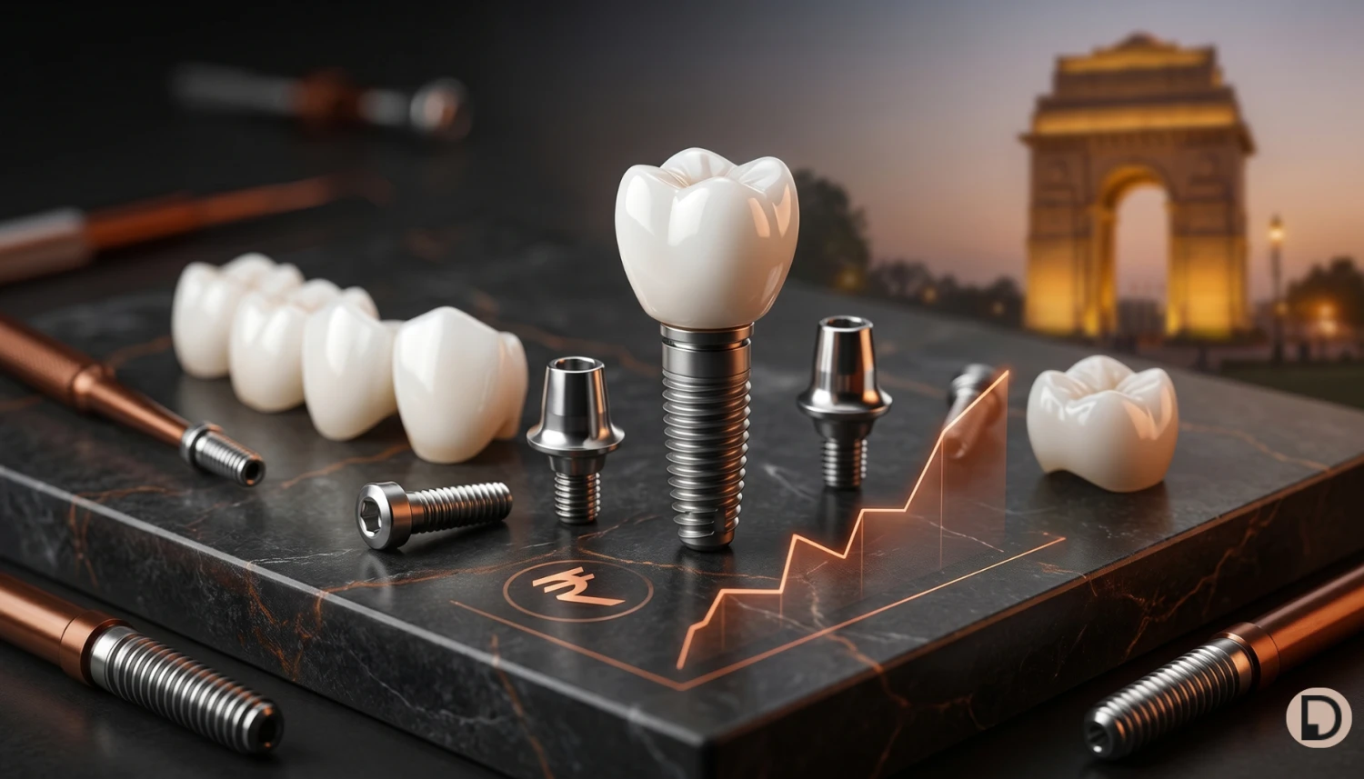Cost of dental implants in india