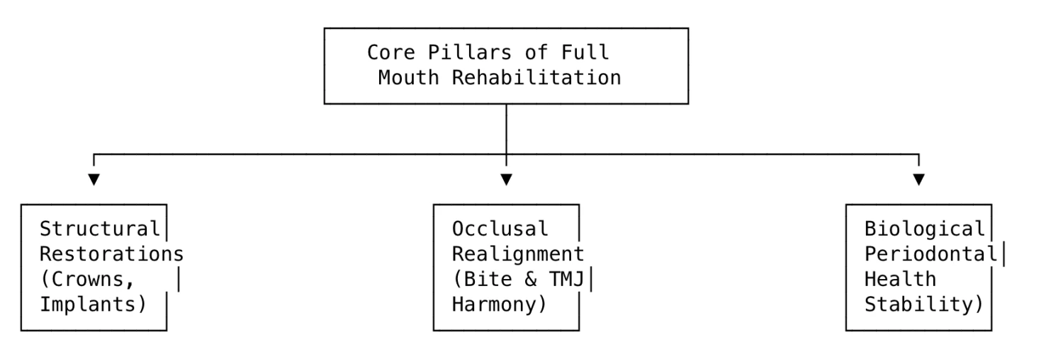 Core Pillars of Full │ │ Mouth Rehabilitation