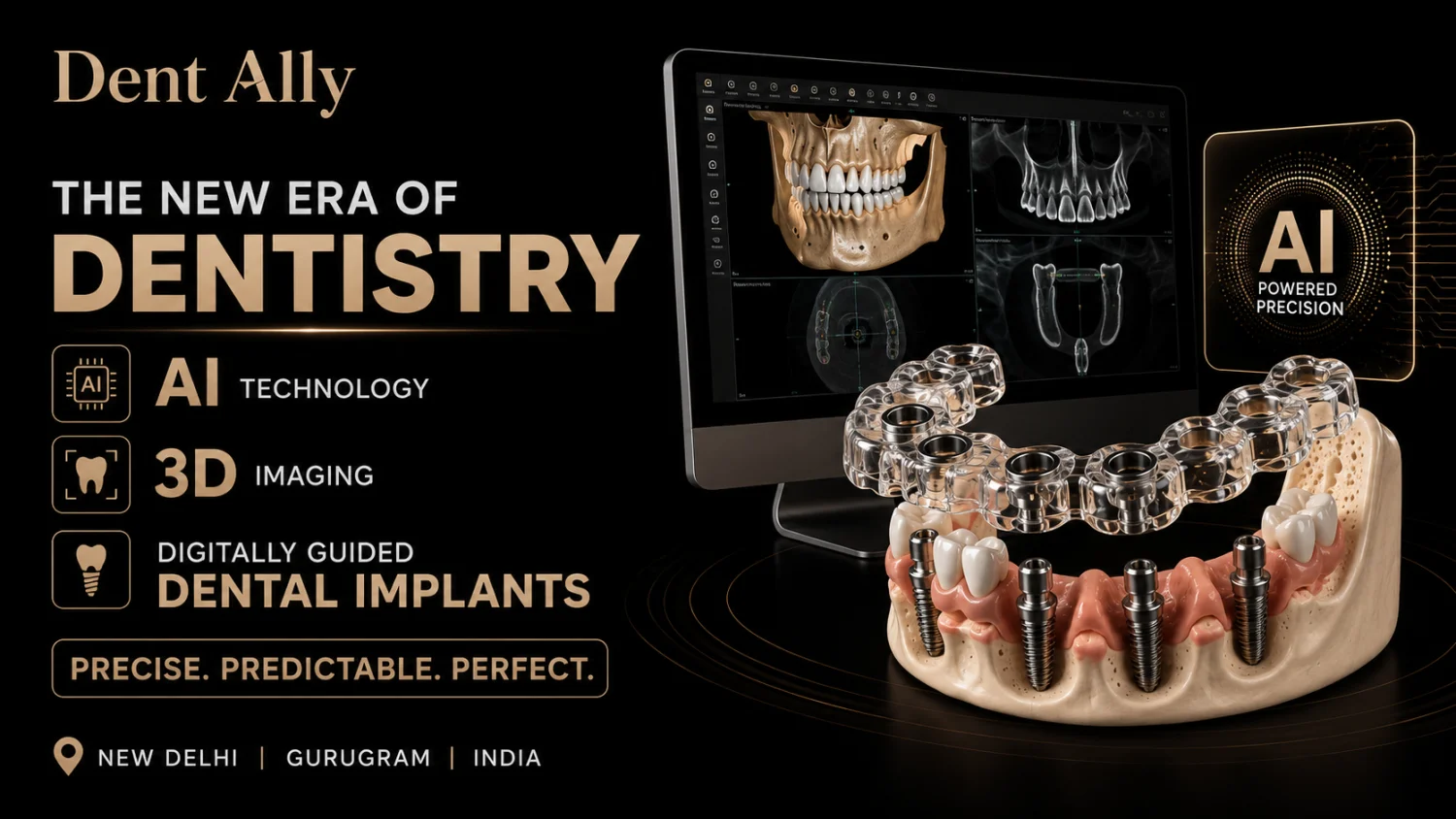 The New Era of Dentistry: AI, 3D Imaging & Digitally Guided Dental Implants -  Dentally