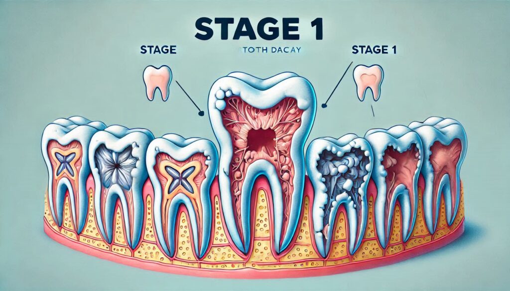 What Does a Stage 1 Cavity Look Like? Understanding Early Tooth Decay